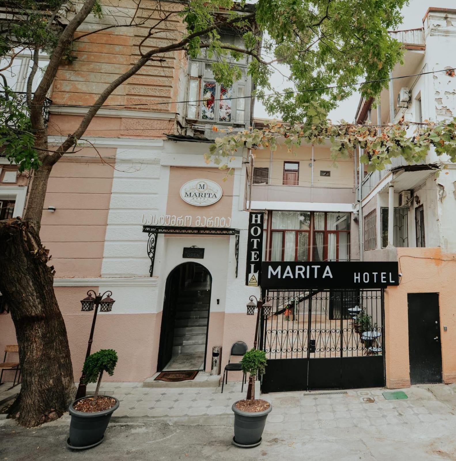 Marita Hotel Tbilisi Exterior foto